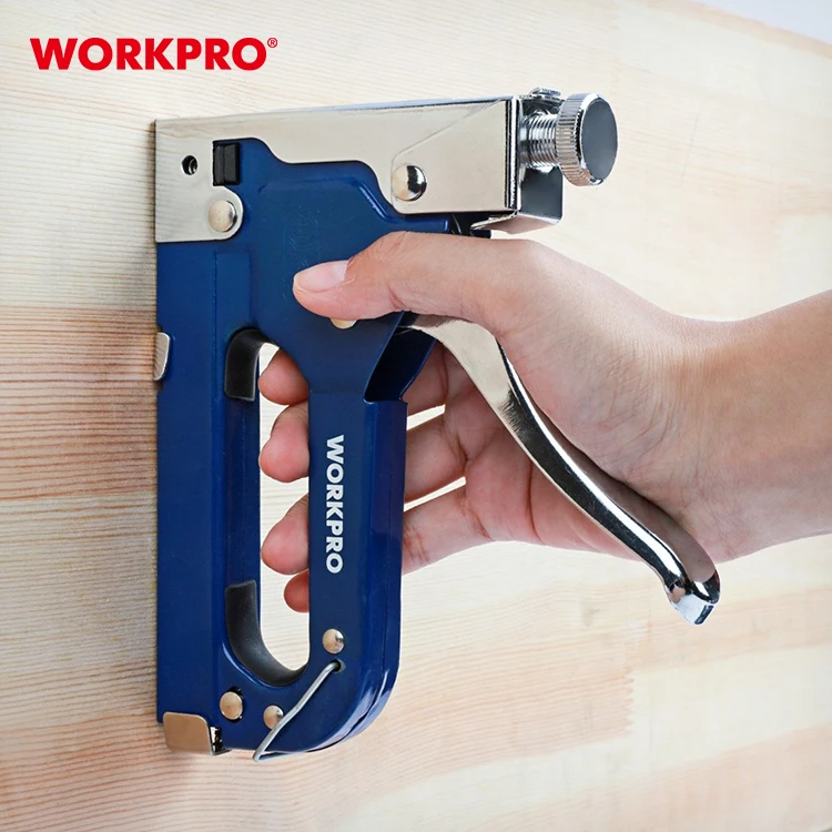 Workpro – Agrafeuse Manuelle, Pistolet À Ongles, Pour Bricolage