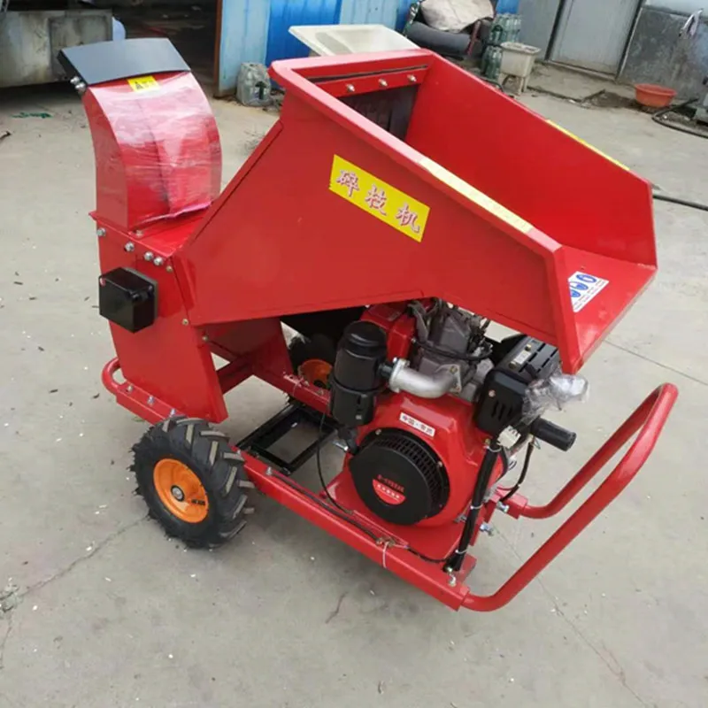 Wood Chip Crusher Grass Chopper Machine for Animals Feed