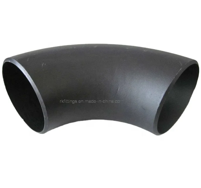 sch80 6in  carbon steel press fitting 90 degree bend welded pipe elbows