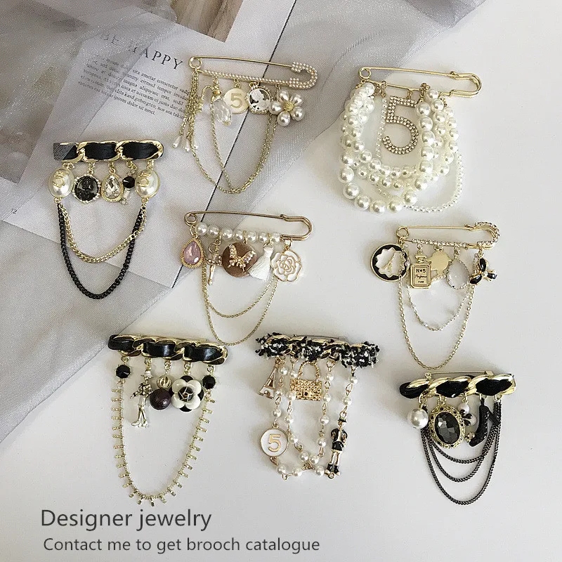 Luxury Brooches Women Brand C, Fashion Luxury Brand Brooch