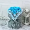 Bouquet of roses blue