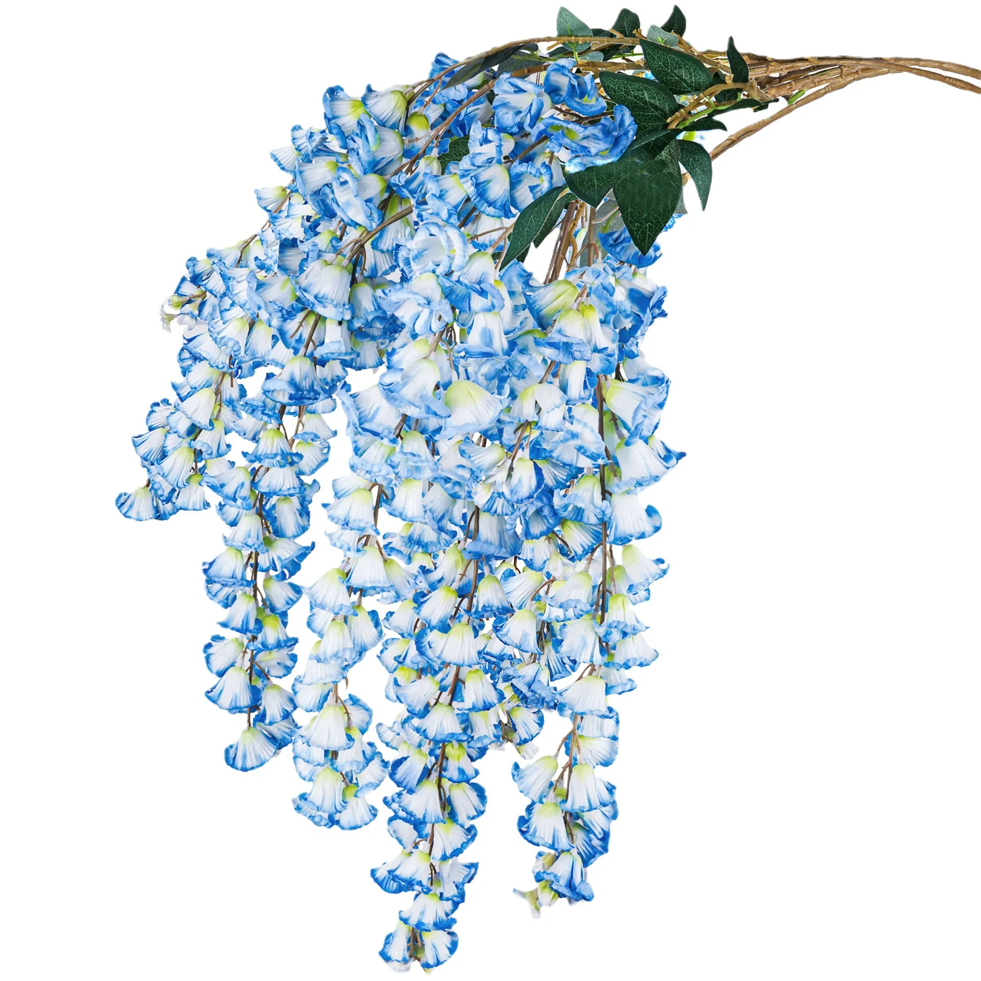 Simulation Flower Lily of the Valley Morning Glory Wall Hanging Wedding Wedding Hall Ceiling Flower Art Wisteria Hanging Flowers