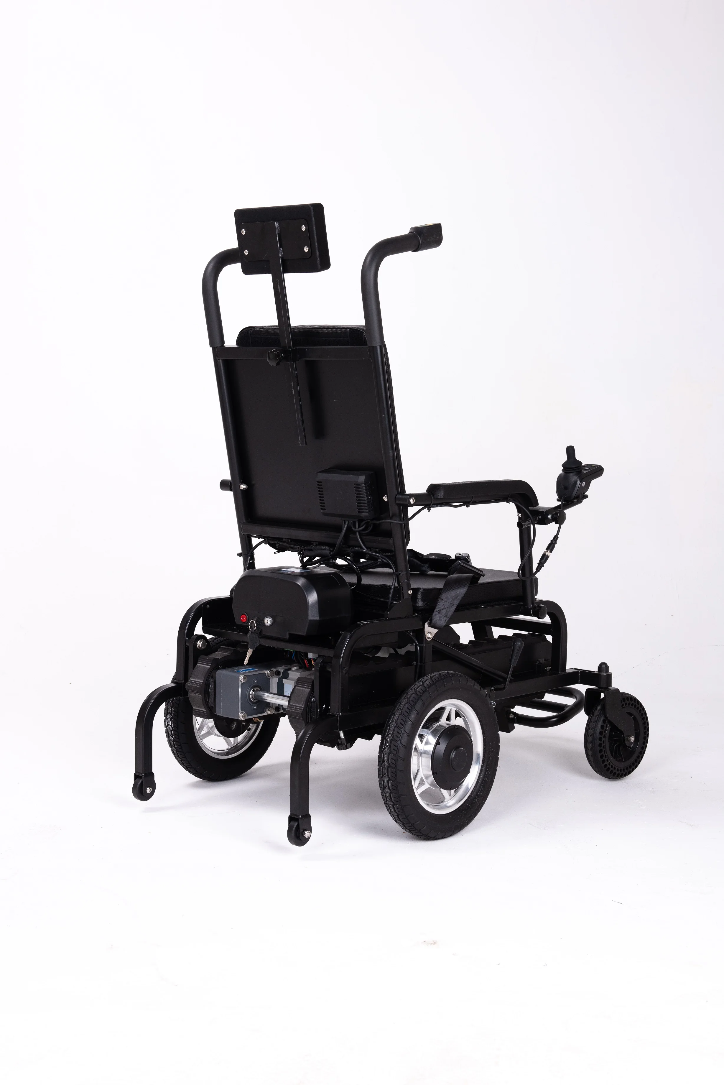 electric stair climbing wheelchair manual/power dual mode wheelchair electric rehabilitation therapy with track lifter - BZ-D03 details