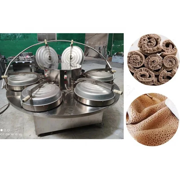 Factory Directly Ethiopian Traditional  Injera Making Products  Teff Flat Bread Mogogo Enjera Maker Machines for Sales