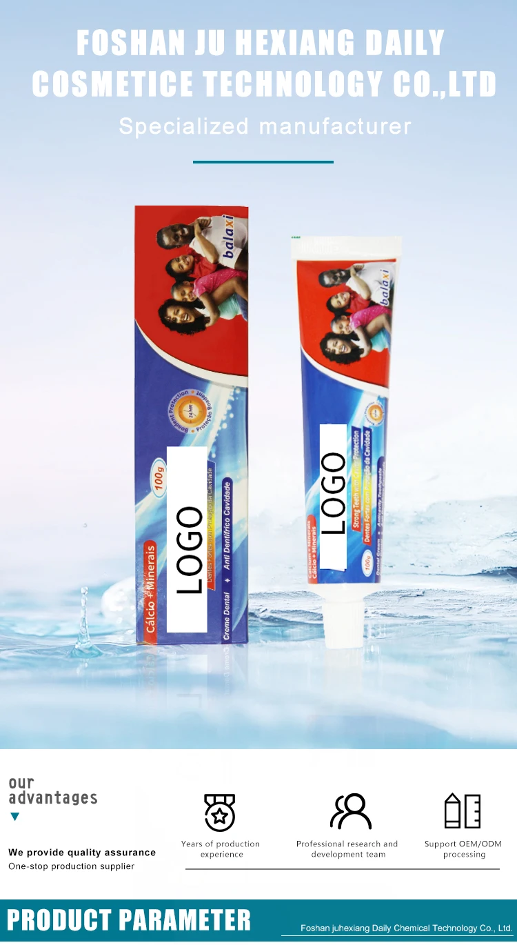Wholesale Fluoride Teeth Whitening Tooth Paste Natural Eco Friendly