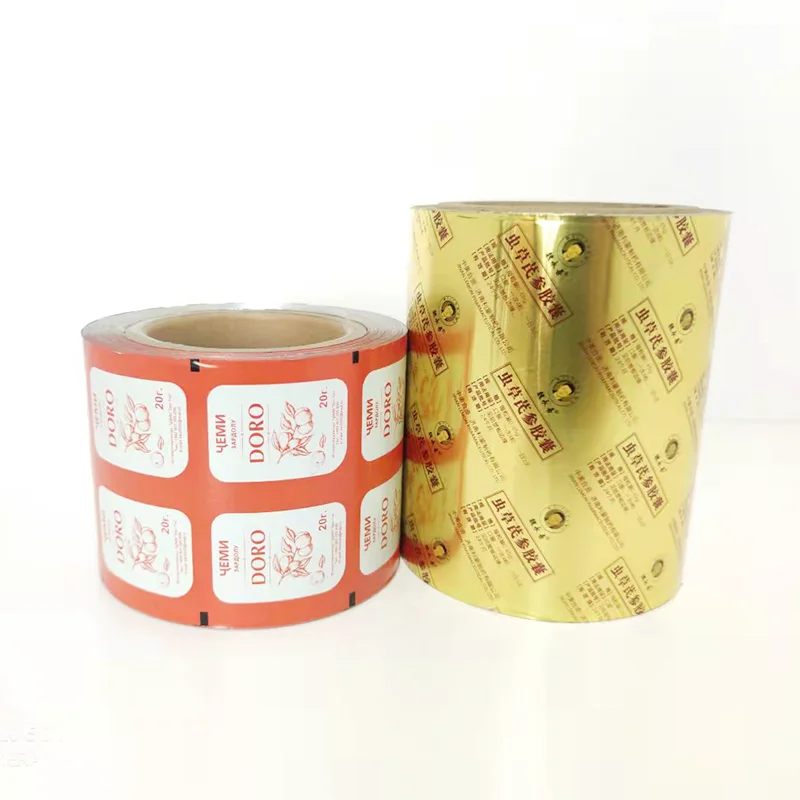 Твердый характер алюминиевая блистерная фольга напечатанная PTP