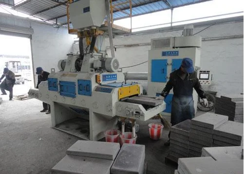 Granite Ceramic Floor Tile Oxford Paving Blocks Marble Stone Surface Roughness Shot Blasting Machine