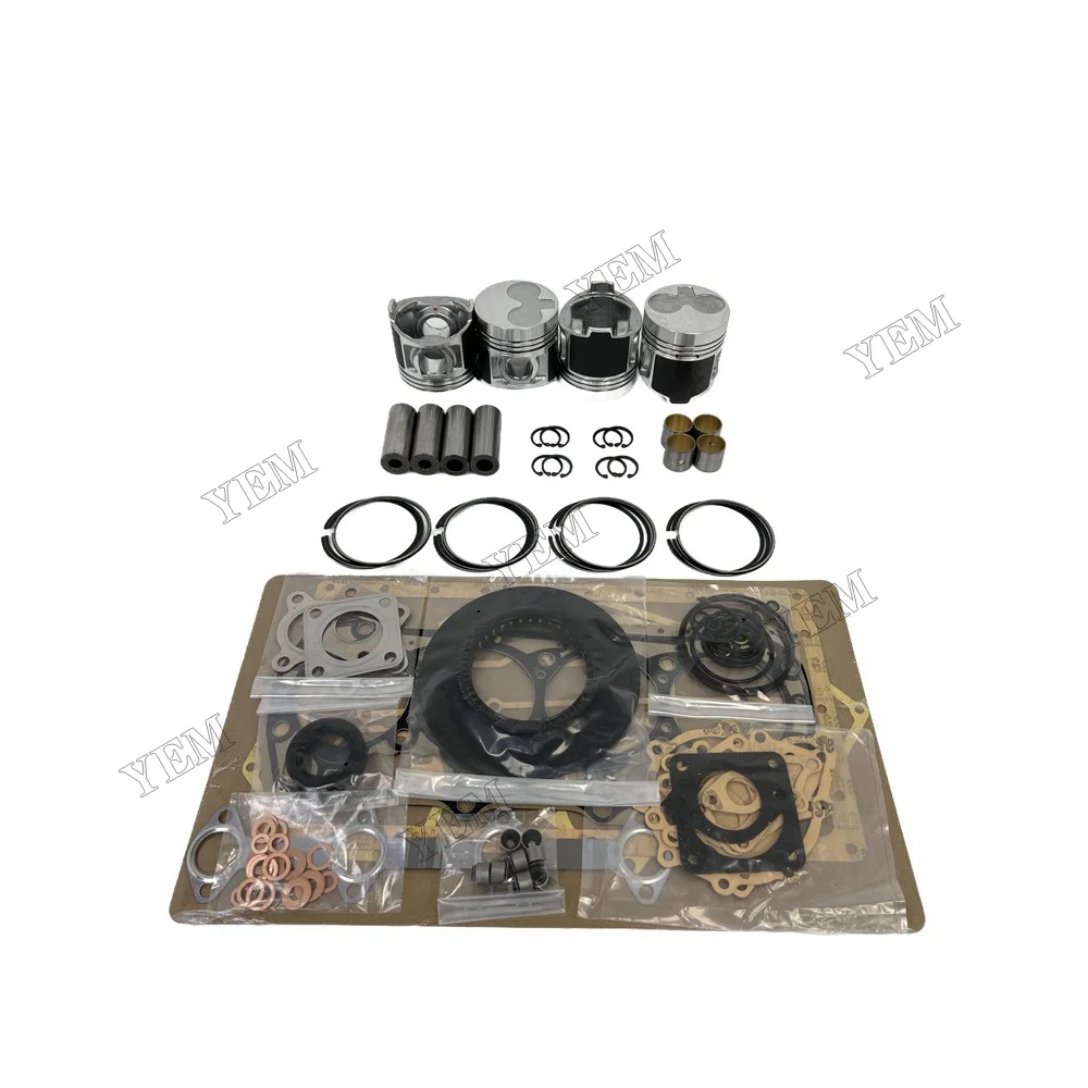 For Caterpillar 3024 Overhaul Rebuild Kit With Piston Rings Gasket Set Engine Replacement Parts 3
