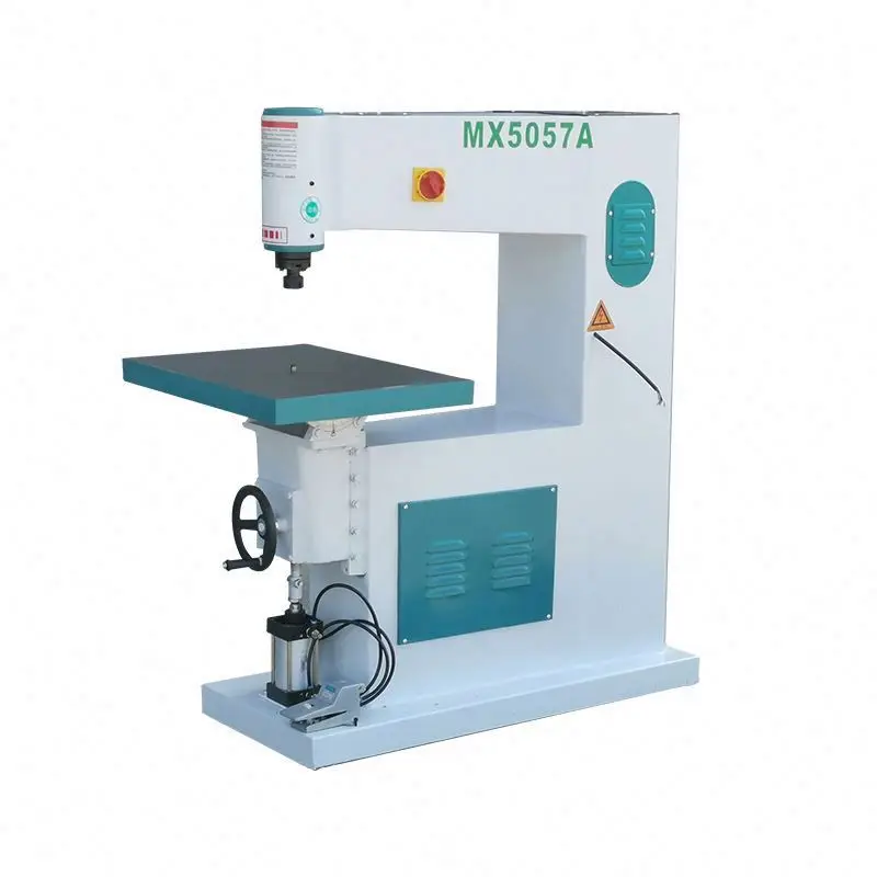 TEBAK XJ-15 High Speed Router Woodworking Wood High Speed Pedal Vertical Shaper Pin Router Machine