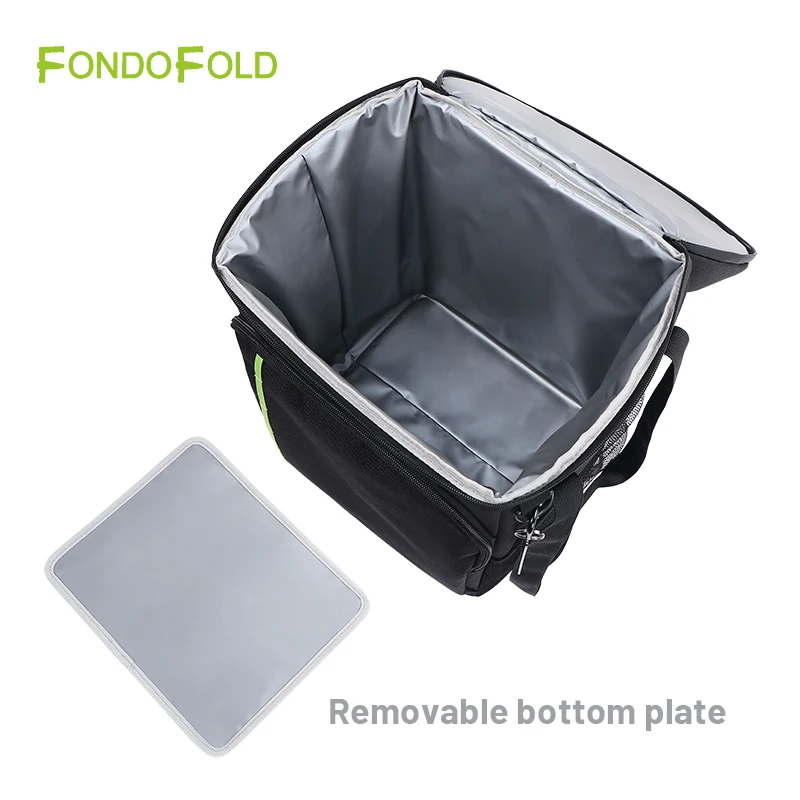 Fondofold Large Capacity Insulated Rolling Cooler Bag Portable Leakproof Picnic & Camping Ice Trolley Waterproof Food Storage