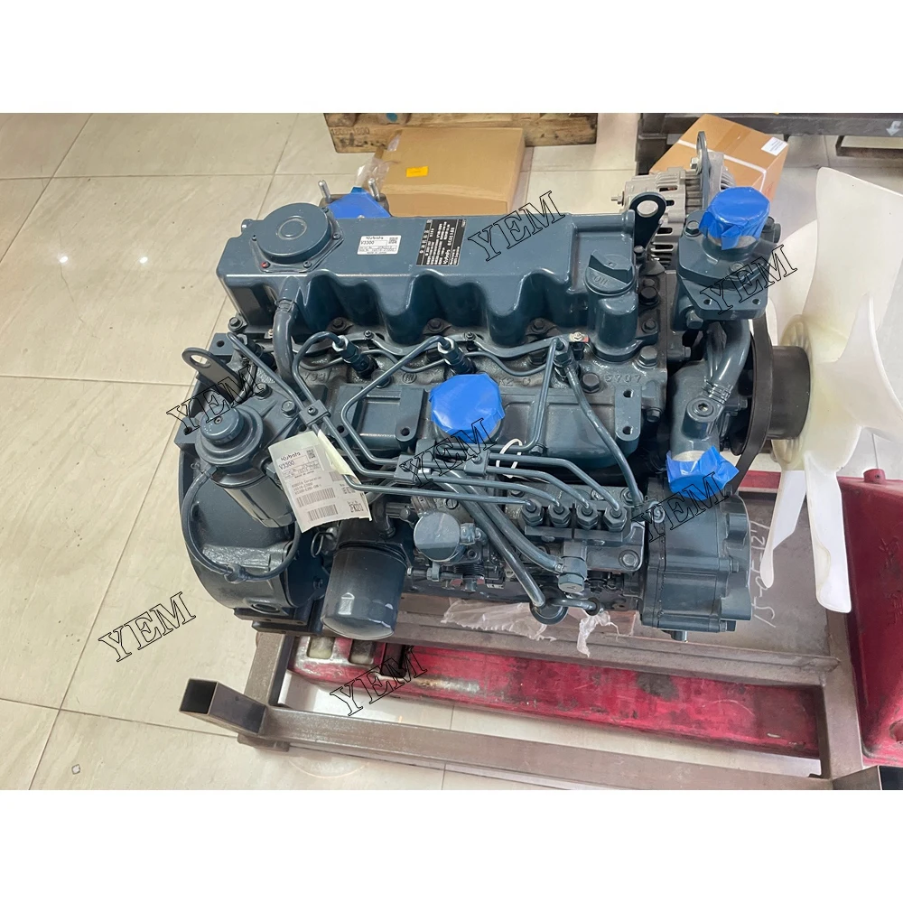 For Kubota Engine V3300-IDI Complete Engine Assy Spare Part 5