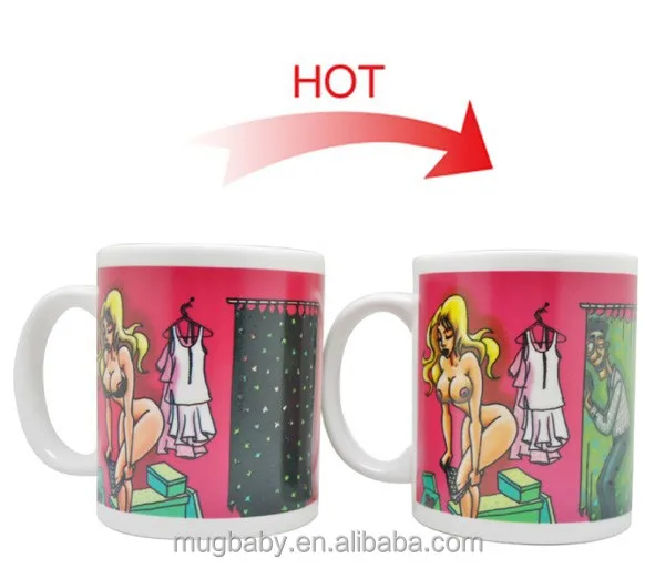 Hot girls coffee cups Funny Heat Sensor Color Change Mug 12 Sexy Girls Mugs Coffee Cup Buy Coffee Cups Mug Mug Cup Product On Alibaba Com
