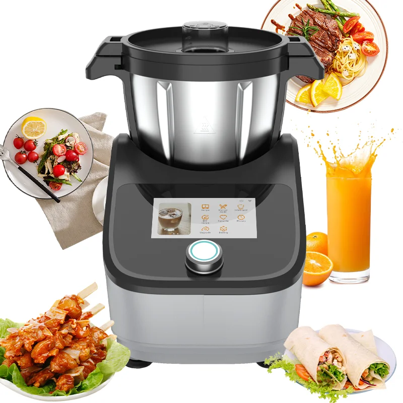 Cheap Factory Price Kitchen Robot Mini Stand Thermomixer LCD Touch Screen Food Thermomixer