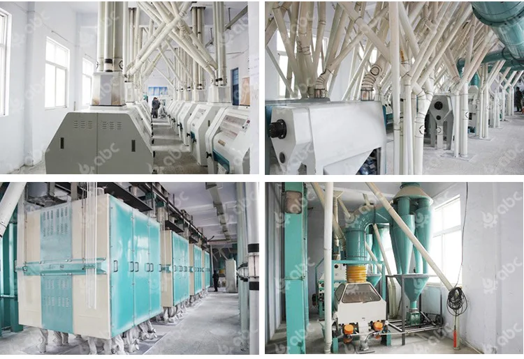 180T wheat flour mill production line complete