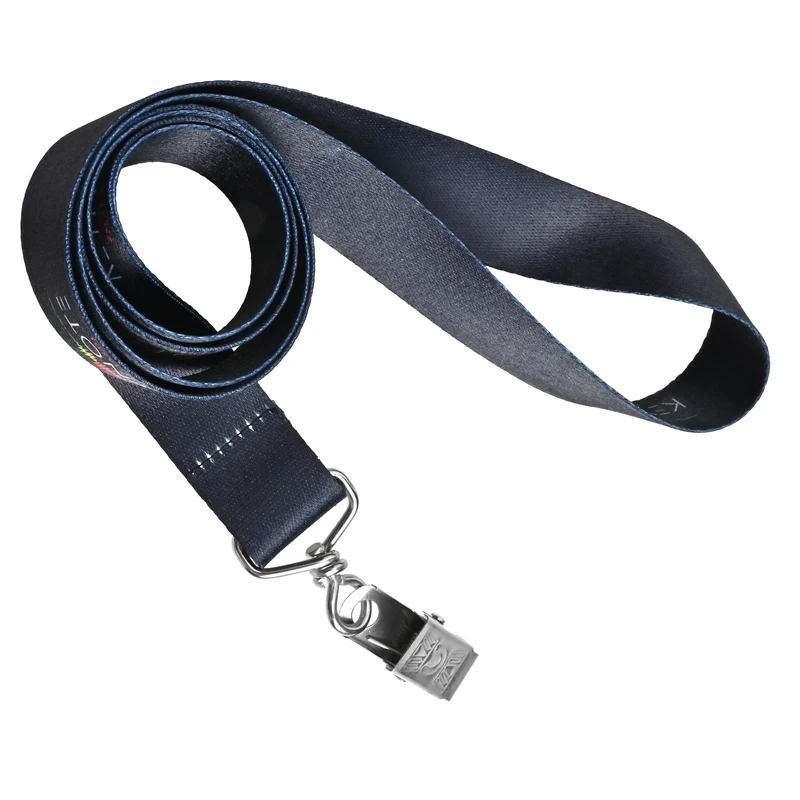 Colorful Printed Heavy Duty Embroidery Keys Chain Badge Reel Holder Card ID Neck Strap Hook Custom Sublimation Lanyard Logo