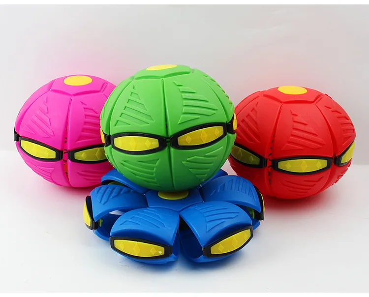 Buy Wholesale China Led Light Flying Ufo Flat Throw Disc Ball Toy Kid  Outdoor Garden Beach Game Children's Sports Balls & Ufo Ball at USD 11.53
