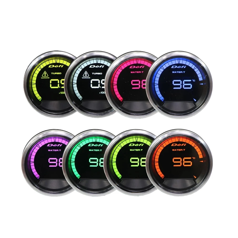 New Obd Defi 60mm Car Gauge A2 Need 1 Controller 7 Colors Defi Boost