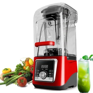 4L 5L Plastic Material National Blender Soundproof Commercial Table Blender With Cover High Speed Silent Food Blender