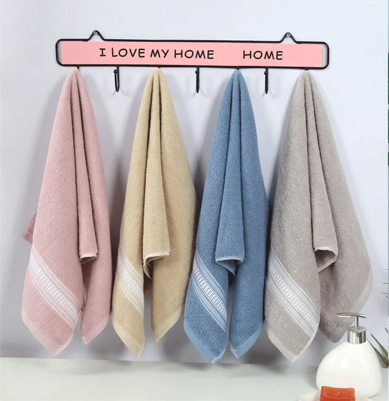 Hot factory direct sales customized home-hotel 100% pure cotton thick hand towel details