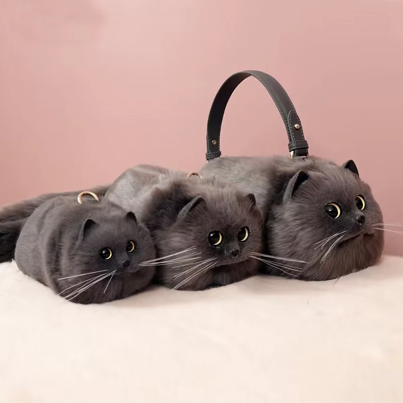 These incredibly realistic cat handbags are freaking us out a bit, TBH | Cat  handbags, Cat bag, Cat design