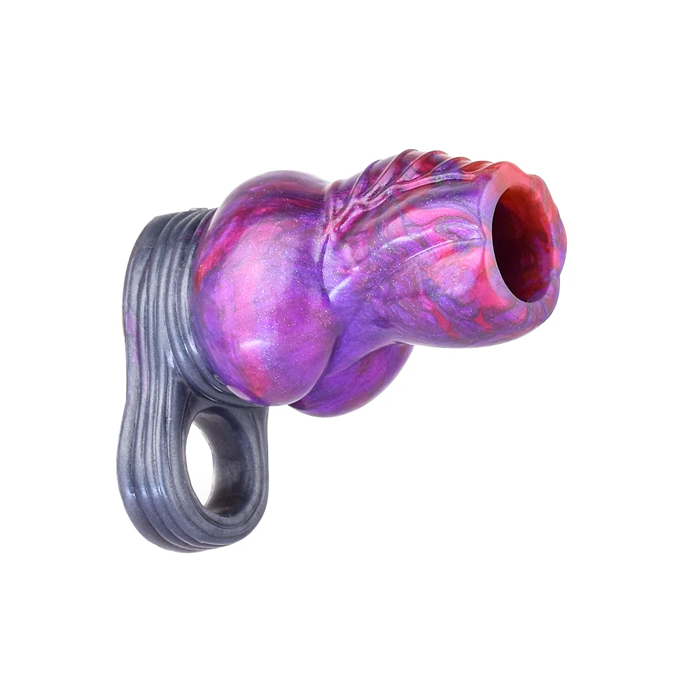 NNSX Manufacturers Direct Sales of New Phantom Sleeve Couple Sex Reusable Penis Extender Penis Sleeve Anal Plug for Men Women NNSX Manufacturers Direct Sales of New Phantom Sleeve Couple Sex Reusable Penis Extender Penis Sleeve Anal Plug for Men Women
