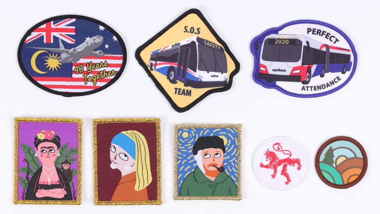 Custom Fashion Magic Black Girl Patches Iron On Embroidery Patches