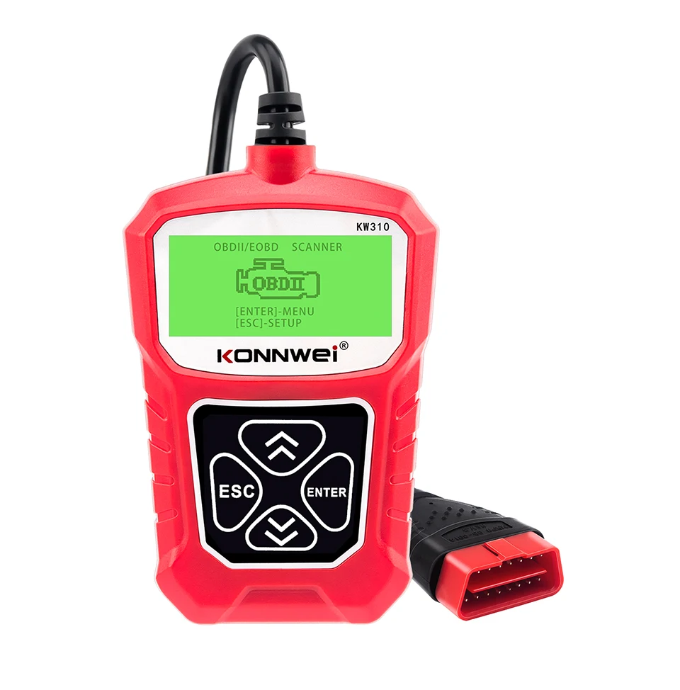 KONNWEI KW310 OBD2 Scanner For OBD 2 Car Scanner Diagnostic Tool Automotive Scanner Car Tools