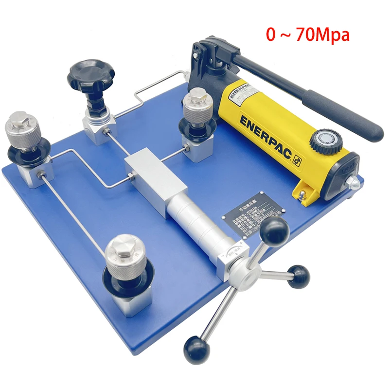 Tragbarer Druckkalibrator 0 ~ 70 MPa Tischgerät zur hydraulischen Flüssigkeitsdruckkalibrierung mit Pumpe – Detail 2