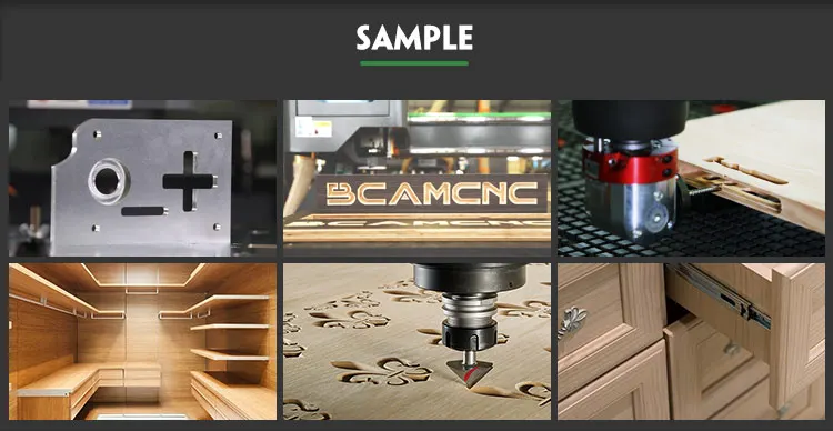 Jinan BCAMCNC Woodworking Cabinet Making CNC Router Machine BCM1325C