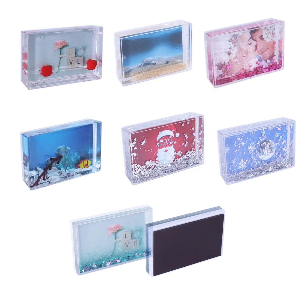 1pc Small plastic box rectangular transparent 12.2*6.2*2.3cm PP