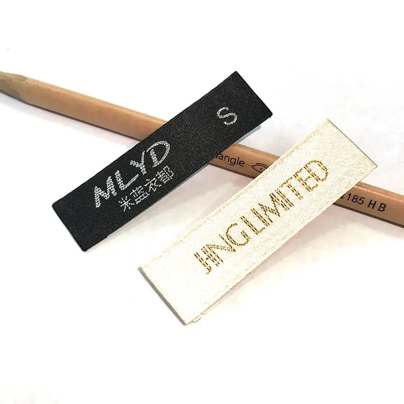 Factory Price 100PCS Cheap Factory Price Wholesale Fabric Tag Clothing Labels Woven Label for Garments