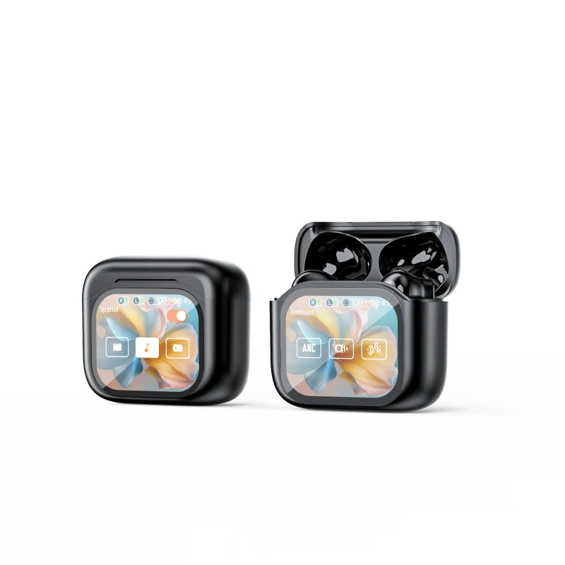 Ecouteurs Bluetooth Sans Fil Sport, Ecouteurs Bluetooth 5.3 avec HiFi Stéréo, Oreillettes Bluetooth avec Écran LED 48H Durée de Lecture, Contrôle Tactile, Écouteur Sans Fil Étanches IP7 pour Gym, Bleu