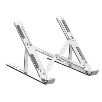 Wholesale Computer Notebook Stand Holder Foldable Aluminum Portable Laptop Riser Adjustable Laptop Stand for Desk