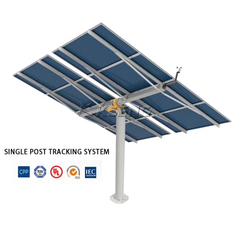 Wholesale Solar Ground Mounting System Solar Single Pole Ground Mounting Brackets Smart PV Tracker System