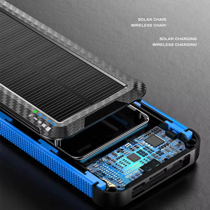 Quick Selling High Capacity Solar Charger 10000 Mah Power Station Portable 20000 Mah Solar Panel Power Bank