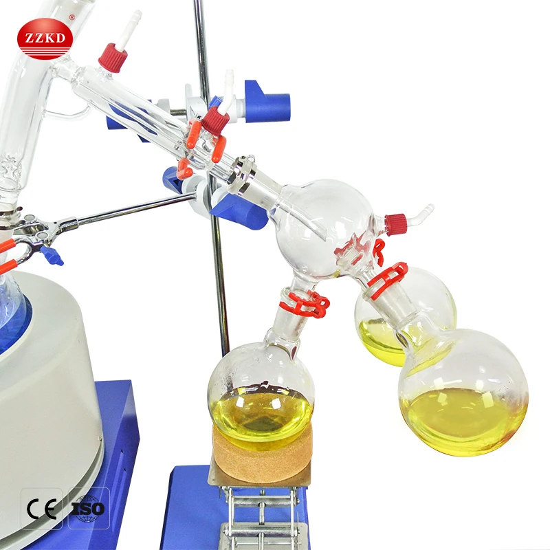 2l 5l 10L 20l Lab Vacuum C Bd Fractional Short Path Shortpath Distillation Equipment for Extraction