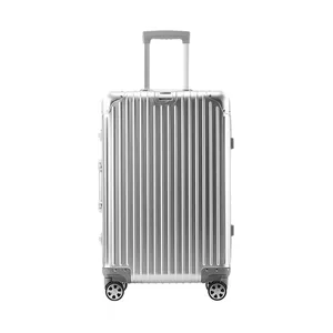 custom logo Neoprene Combination Lock Suitcase Women's Trolley Case Men's Universal Wheel Traveling 20 Inch Boarding Case