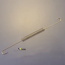 99.95% Purity Ion Source Tungsten Filament Tungsten Wire Double Hook Tungsten Heater