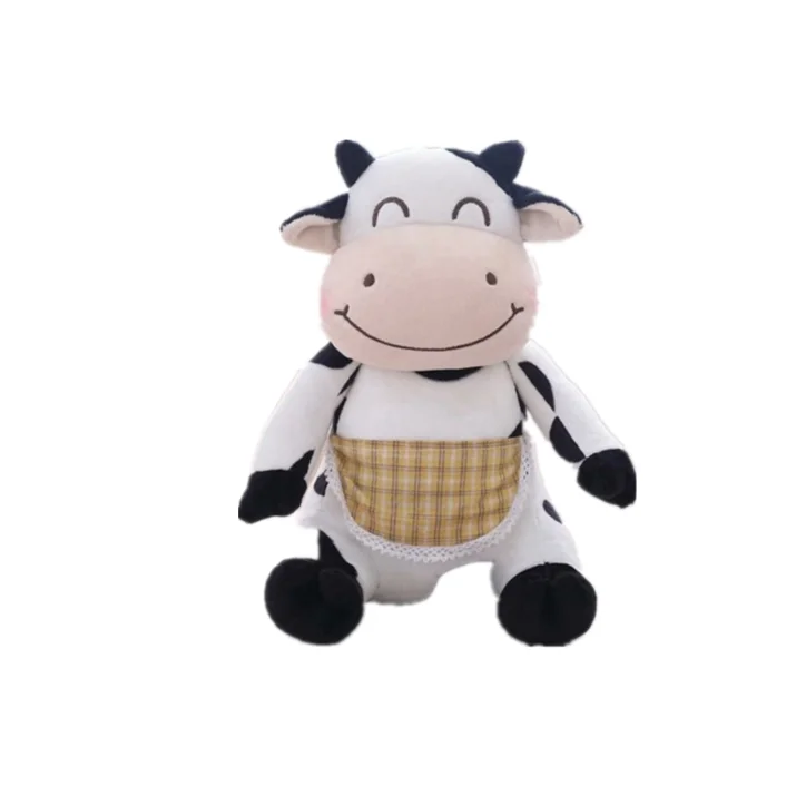 christmas cow plush