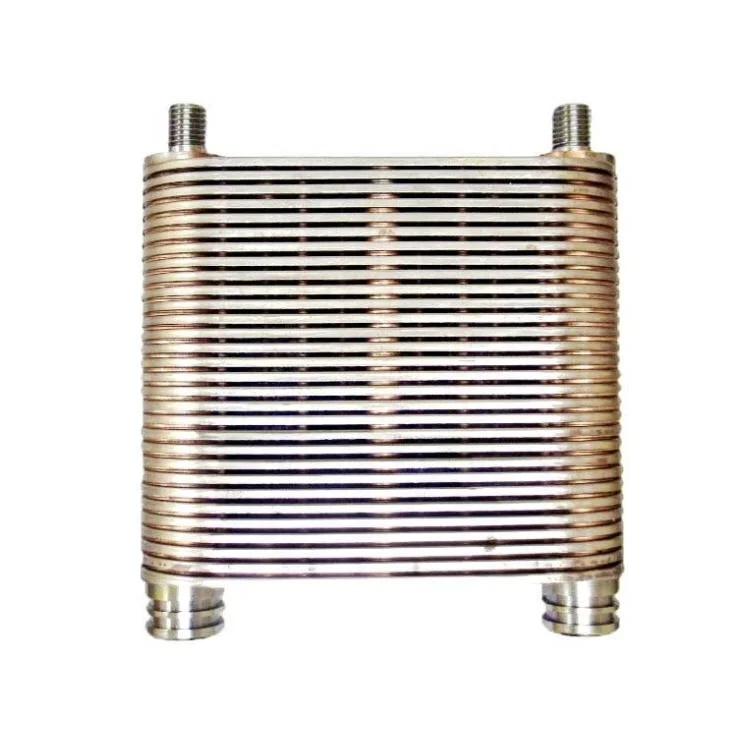 30 Plate Stainless Steel Oil Cooler 8547543 for Detroit Diesel 12V 