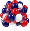 Navy Blue Red