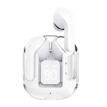 Air31 TWS Wireless In-Ear Hifi Earphones with Mic and Noise Reduction Transparent Gaming Headset New