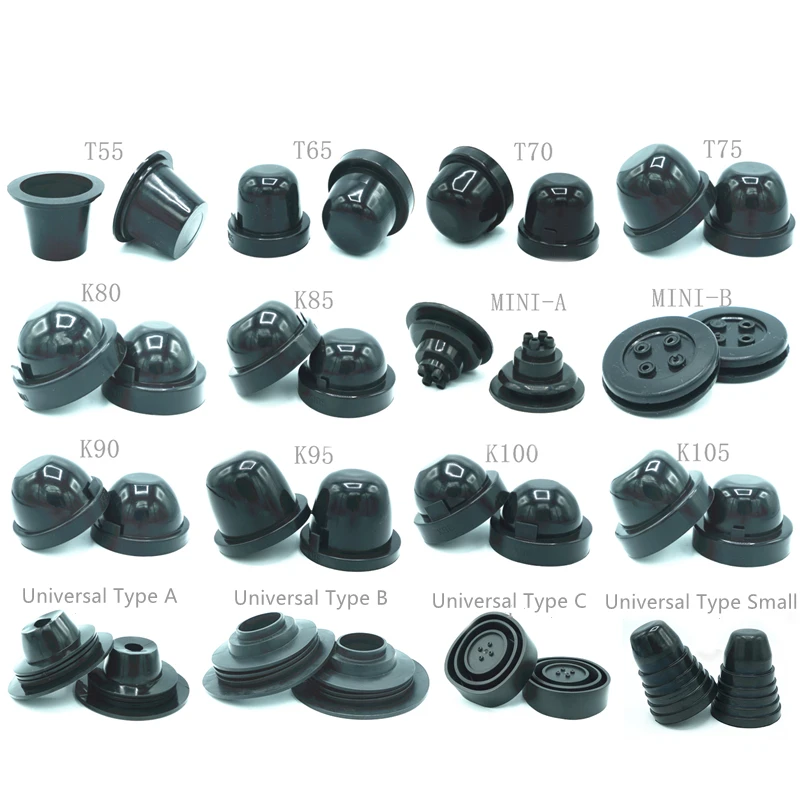 SKYEARTH factory offer Car Light Dust proof Headlights Dust Cover Rubber For HID LED 105mm Waterproof Sealing Headlamp