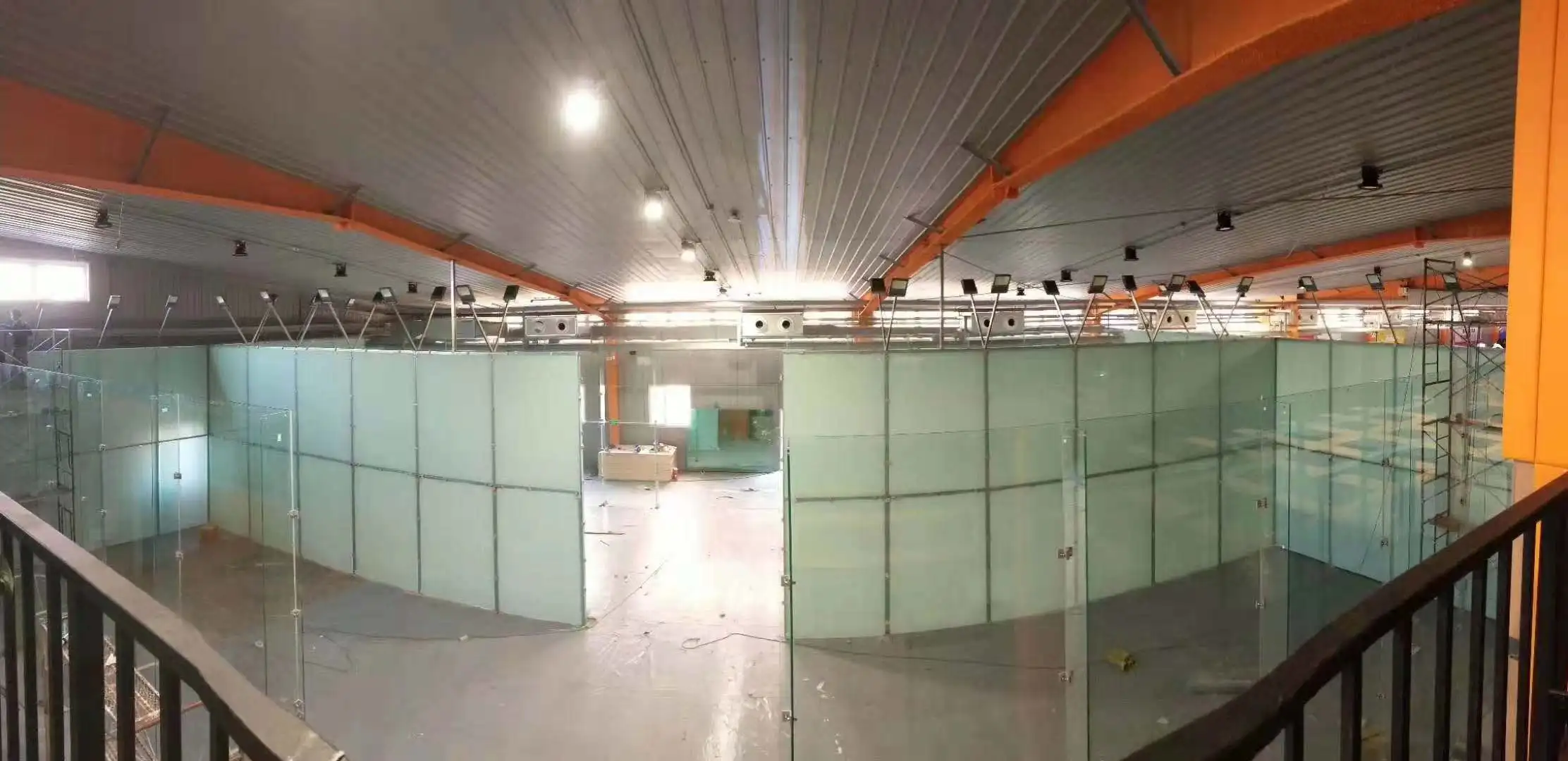 Full Glass/wood Walls Squash Court Construction Portable Squash Court