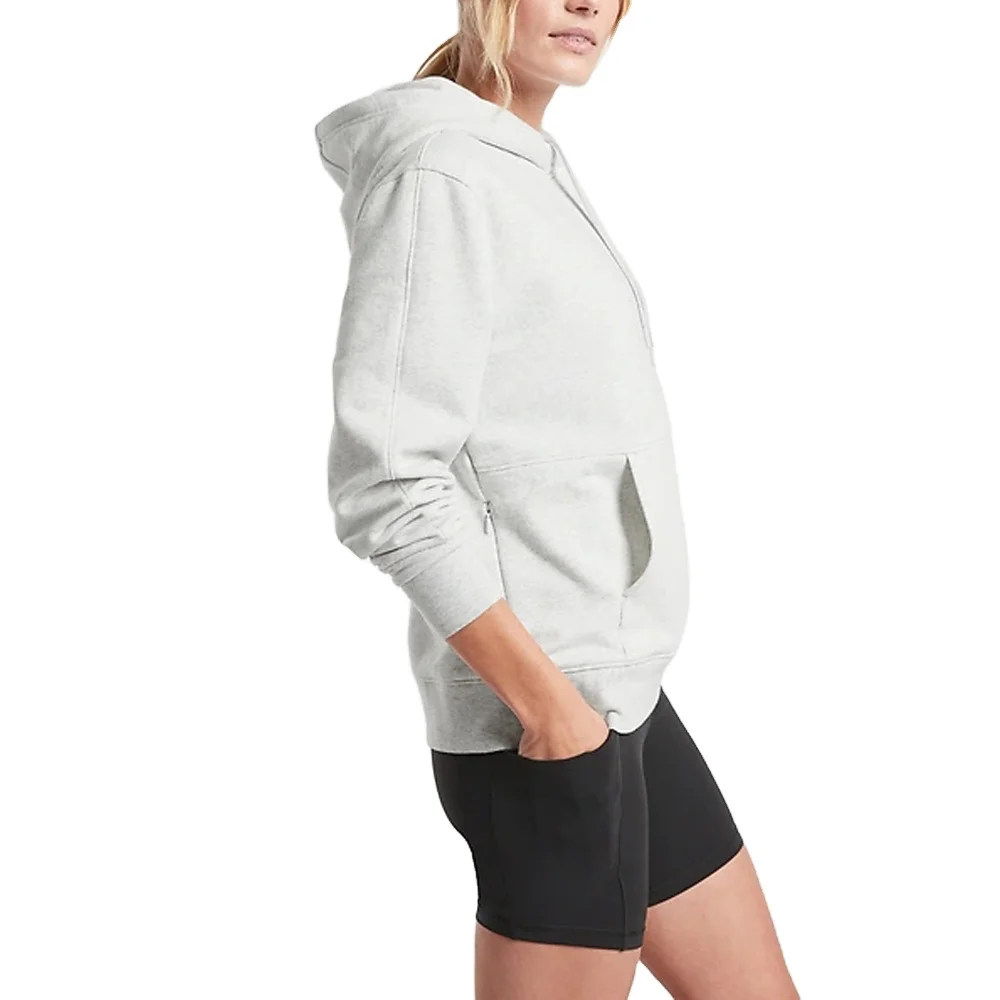 Модная Удобная Женская толстовка для тренировок Metro из хлопка с флисовой подкладкой для фитнеса