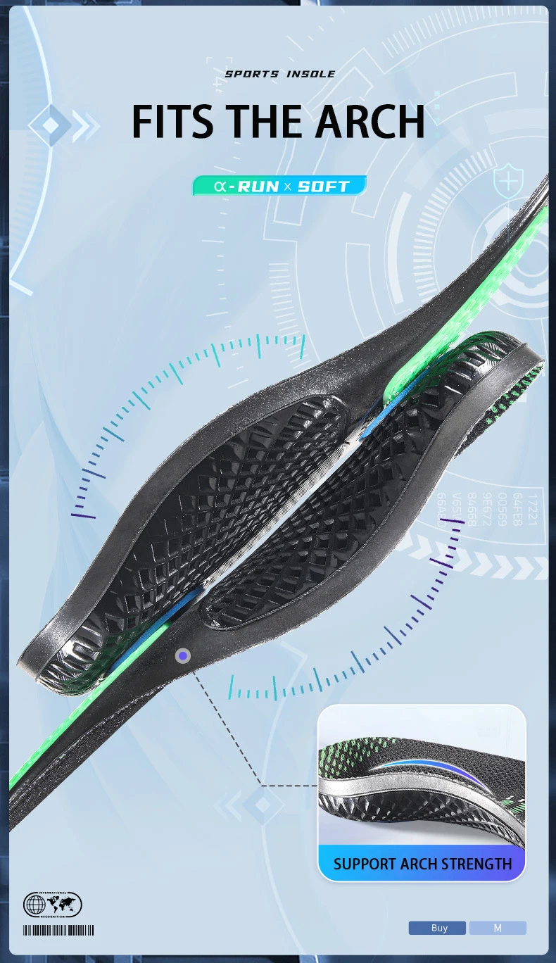 Custom Arch Support Sports Insoles Wholesale