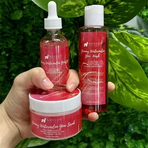 Low MOQ Feminine Hygiene Foam Wash Watermelon Intimate Yoni with Whitening & Cleaning Features CE Certified Feminine Washes