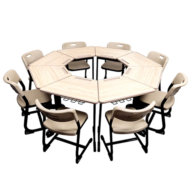 Wholesale Classroom Table And Chair Set College University Furniture