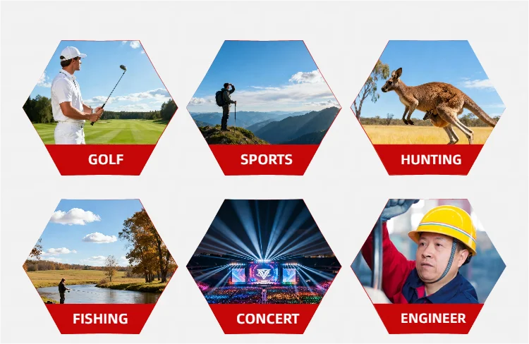 High Quality Laser Rangefinder for Hunting and Golf 1200Y Rang Finder With Slope for Golf Enthusiast and Hunters
