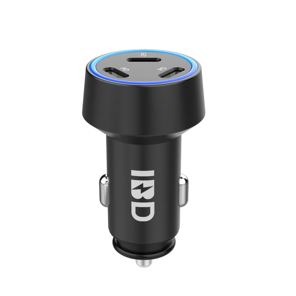 
 IBD Best Selling Products Car Charger USB-C PD20W For 3 Ports Total 60W PD CHarger  